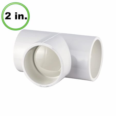 Circo Innovations 2 in. Utility Grade PVC Pipe Tee 126-U